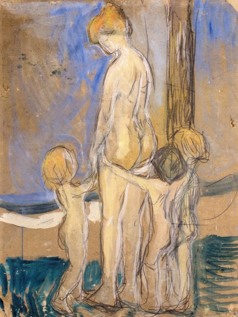 Donna Con I Bambini - 1907